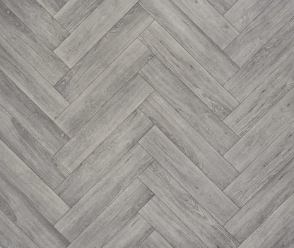 SPC Flooring Garrison Collection - SPC Summit Sky - SPC Himalayas (Herringbone)