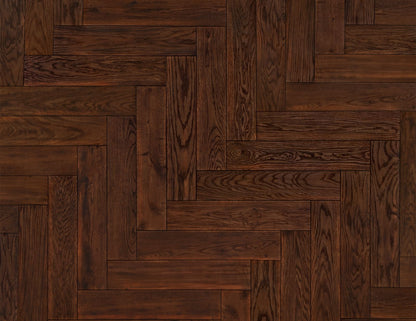 Engineered Hardwood Garrison Collection - French Connection - European Oak Caffe Herringbone