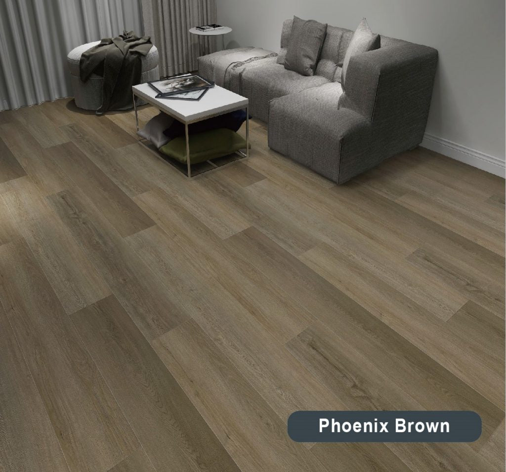 SPC Flooring Central Floor Depot - SPC 6.5MM - Phoenix Brown