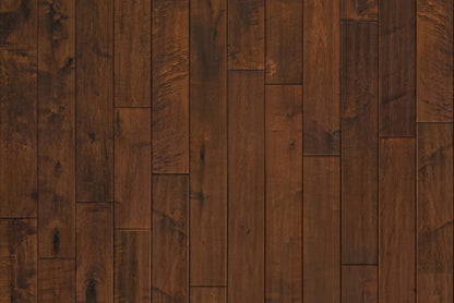 Engineered Hardwood Garrison Collection - Garrison II Distressed - Maple Espresso - Distressed