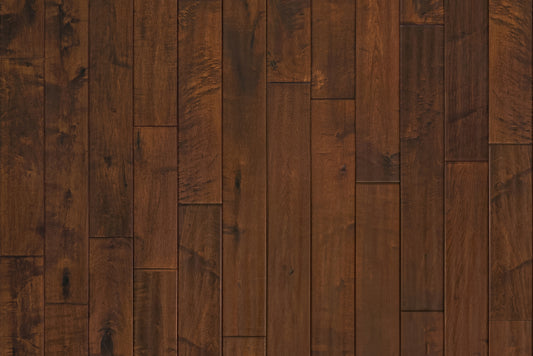 Engineered Hardwood Garrison Collection - Garrison II Distressed - Maple Espresso - Distressed